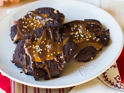 Ellenállhatatlan csokoládés karamellkeksz advent harmadik vasárnapjára