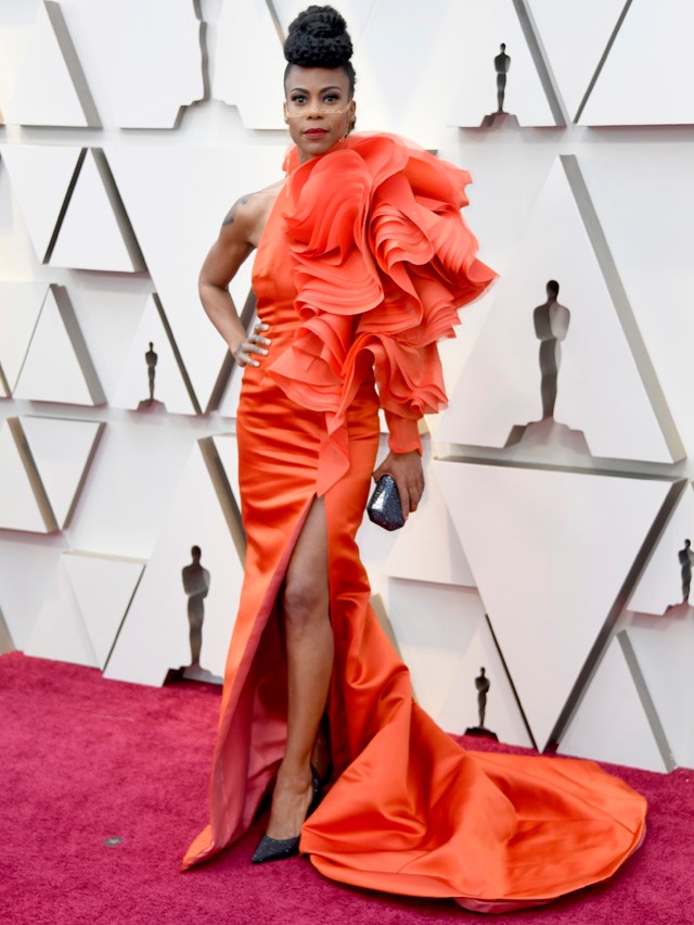 Hannah Beachler a Fekete párduc díszletéért Oscar-díjat nyert, maradjuk annyiban, hogy a ruhájáért nem kapott volna...