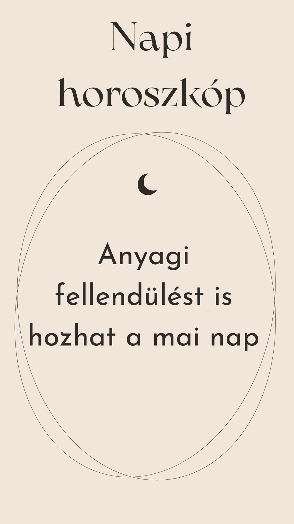 Napi horoszkóp: szerencsés nap előtt állunk