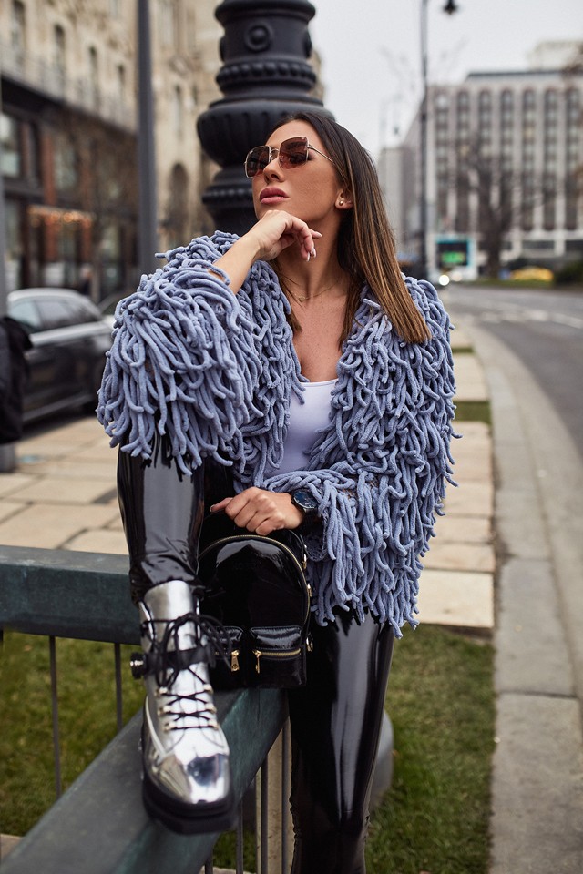 Megyeri Csilla bohém kabátjától azonnal jobb kedved lesz