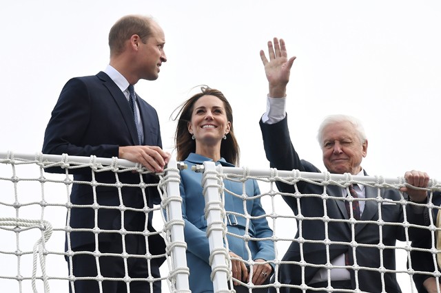 Kate Middleton David Attenborough