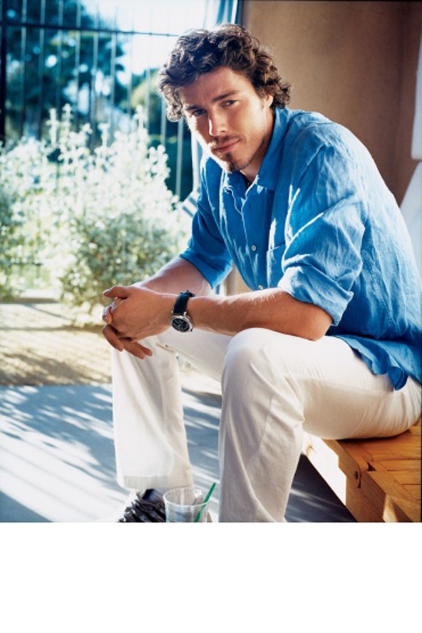 Marat Safin. Vogue, 2005. június. Fotó: Jeff Lipsky