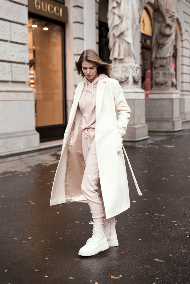 Berki Blanka megtalálta a tökéletes karácsonyi bevásárlós outfitet