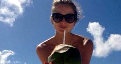 Mihalik Enikő a Karib-szigeteken telel