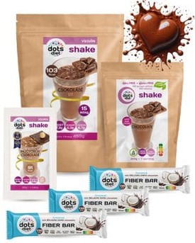 A fehérjében gazdag Dots Diet termékek hozzájárulnak a kiegyensúlyozott táplálkozáshoz, szerezd be -20% kedvezménnyel a GLAMOUR-napok idején a ROSSMANN üzleteiben, az Online Drogériában, valamint a mobilapplikáción keresztül