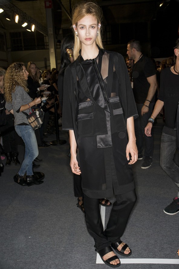 Tímea - Givenchy backstage