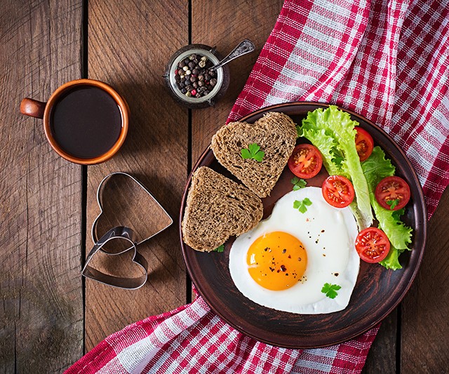 Tökéletes reggeli variációk a szerelmesek napjára