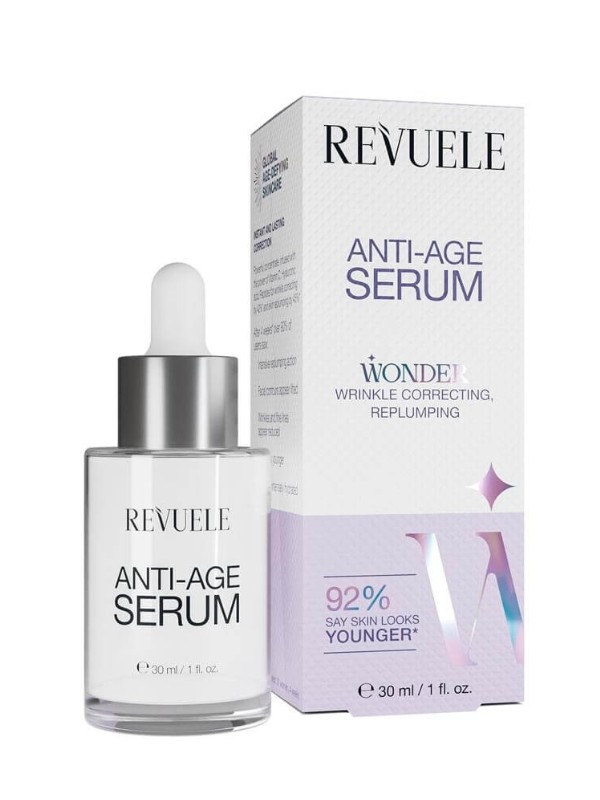 Wonder Anti-Age arcszérum REVUELE 2729 Ft/30 ml, GLAMOUR-kuponnal, 25% kedvezménnyel 2047 Ft a Rossmann üzleteiben és online 