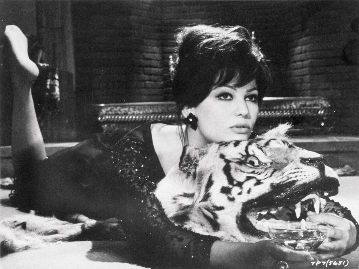 Az 1963-as Rózsaszín párducban Dala hercegnőt alakította. 