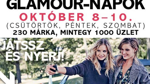 Megvannak a GLAMOUR-napok nyertesei!