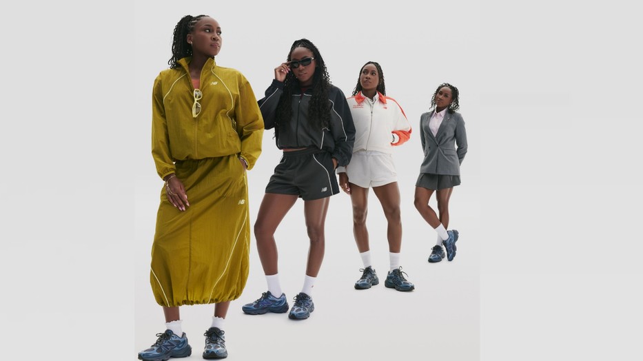 Coco Gauff és Aminé összeállt a New Balance 983-as kampányára. Tenisz, zene és egy vadonatúj sneaker egyetlen helyen.