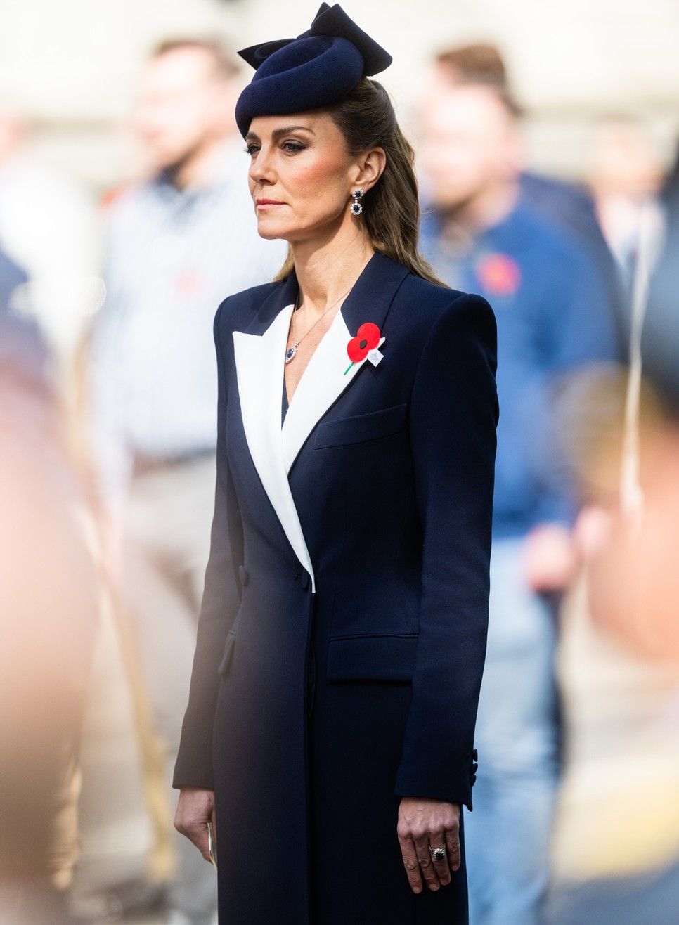 Katalin hercegné Vilmos herceg nélkül jelent meg egy fontos megemlékezésen