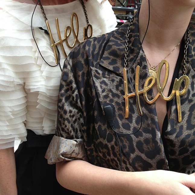 Segítség! Mindjárt indul a Lanvin bemutató!