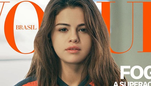 selena gomez, vogue, címlap, nicolas ghesquiere, louis vuitton