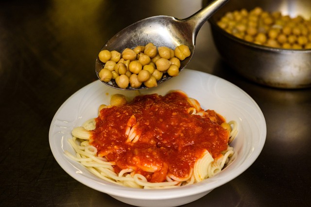 egyiptomi étel, koshari, recept, konyha, foodporn, rizs, csicseriborso