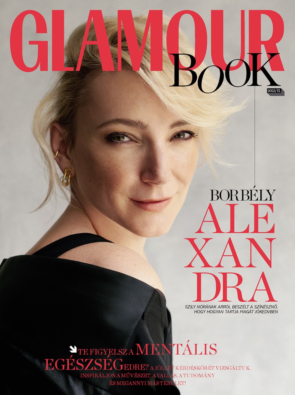 GLAMOUR BOOK 2023 ősz-tél Borbély Alexandrával a címlapon Fotó: