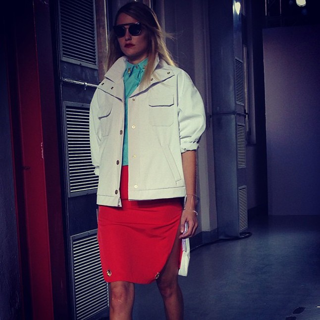 Szuper look Frankie Morellótól.