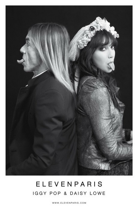 iggy pop, daisy lowe, eleven paris, kampány