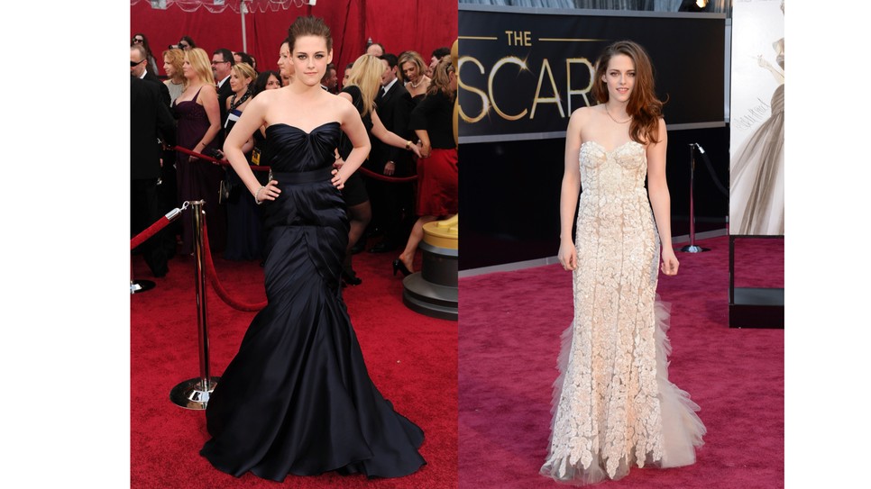 Kristen Stewart 2010-ben, és 2013-ban