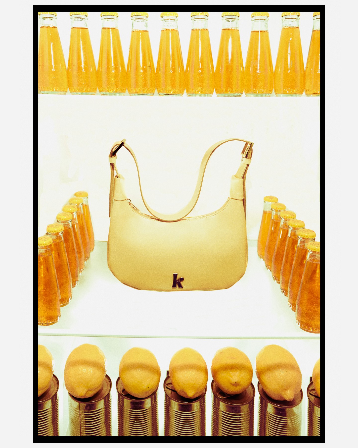 Kamay Ko almabőr Moon Bag