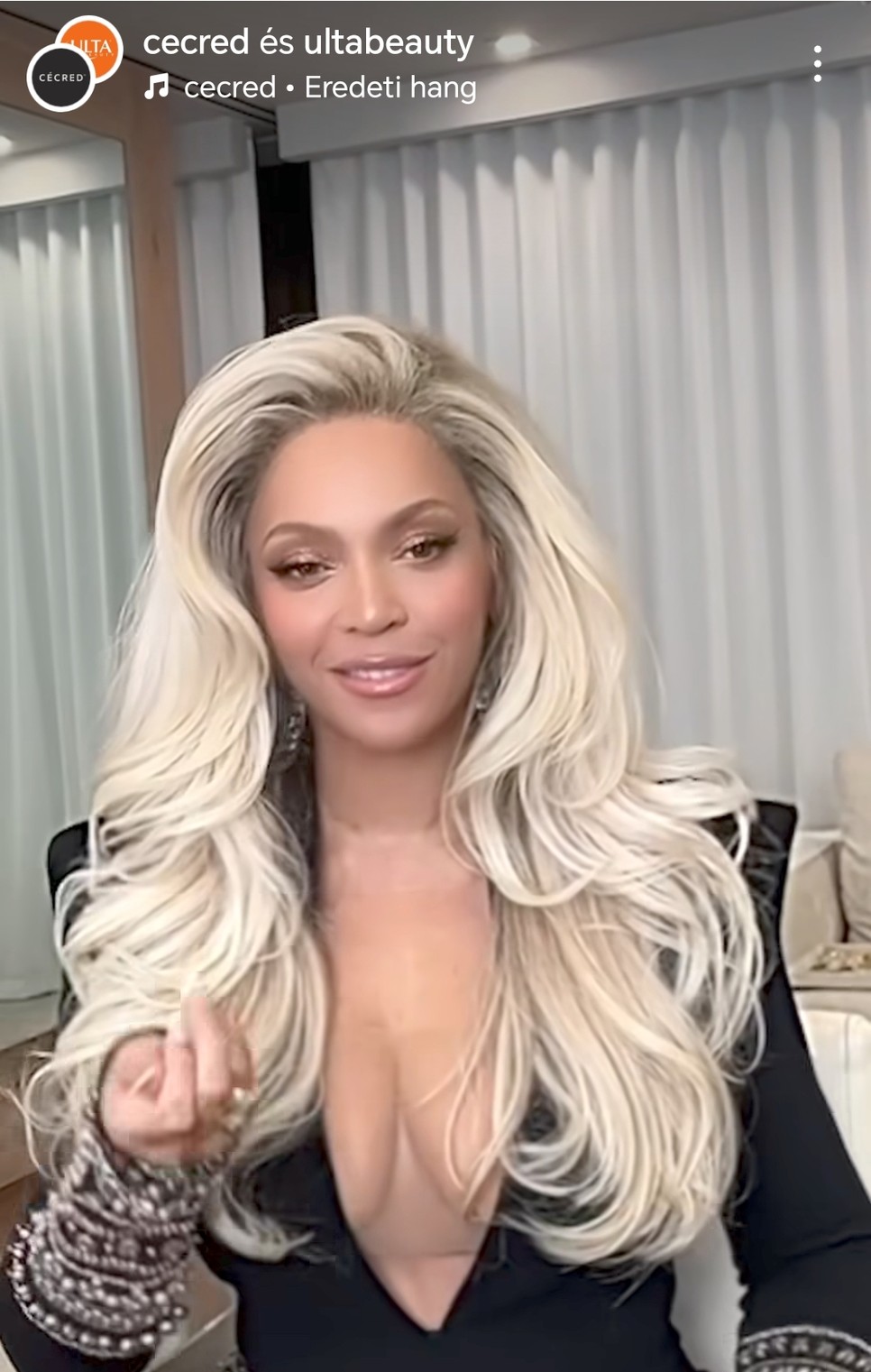 Beyoncé platinaszőke lett