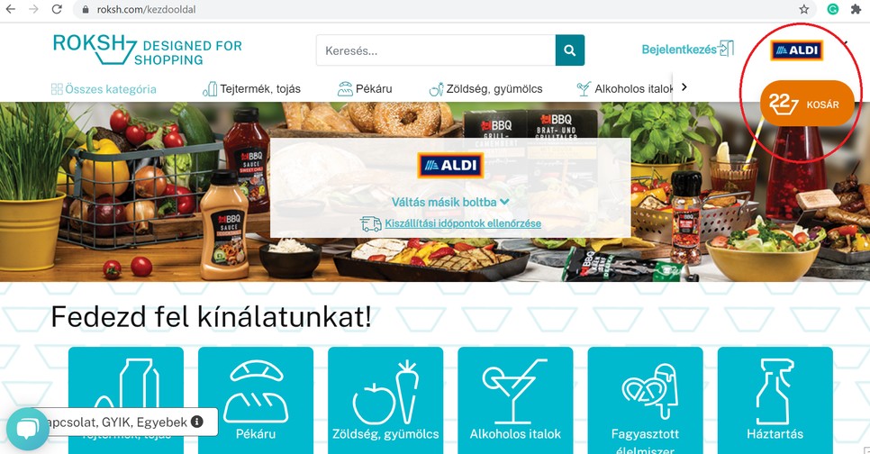 Az ALDI mindenkire figyel: rendeld házhoz a te diétádnak megfelelő termékeket