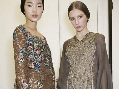 Magyar lányaink a párizsi divathéten