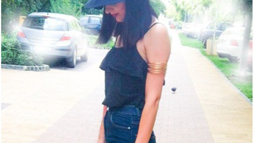 Evelin nemcsak szupersikkes, de nagyon kedves is