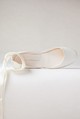 The White Ribon Luna Light Ivory esküvői balerinacipő