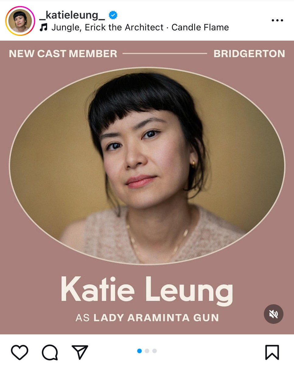 Katie Leung alakítja majd Sophie mostohaanyját a Bridgerton 4. évadában