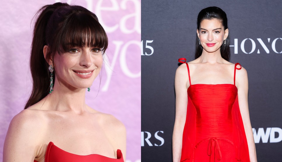 Anne Hathaway frufruval és anélkül is csodásan mutat