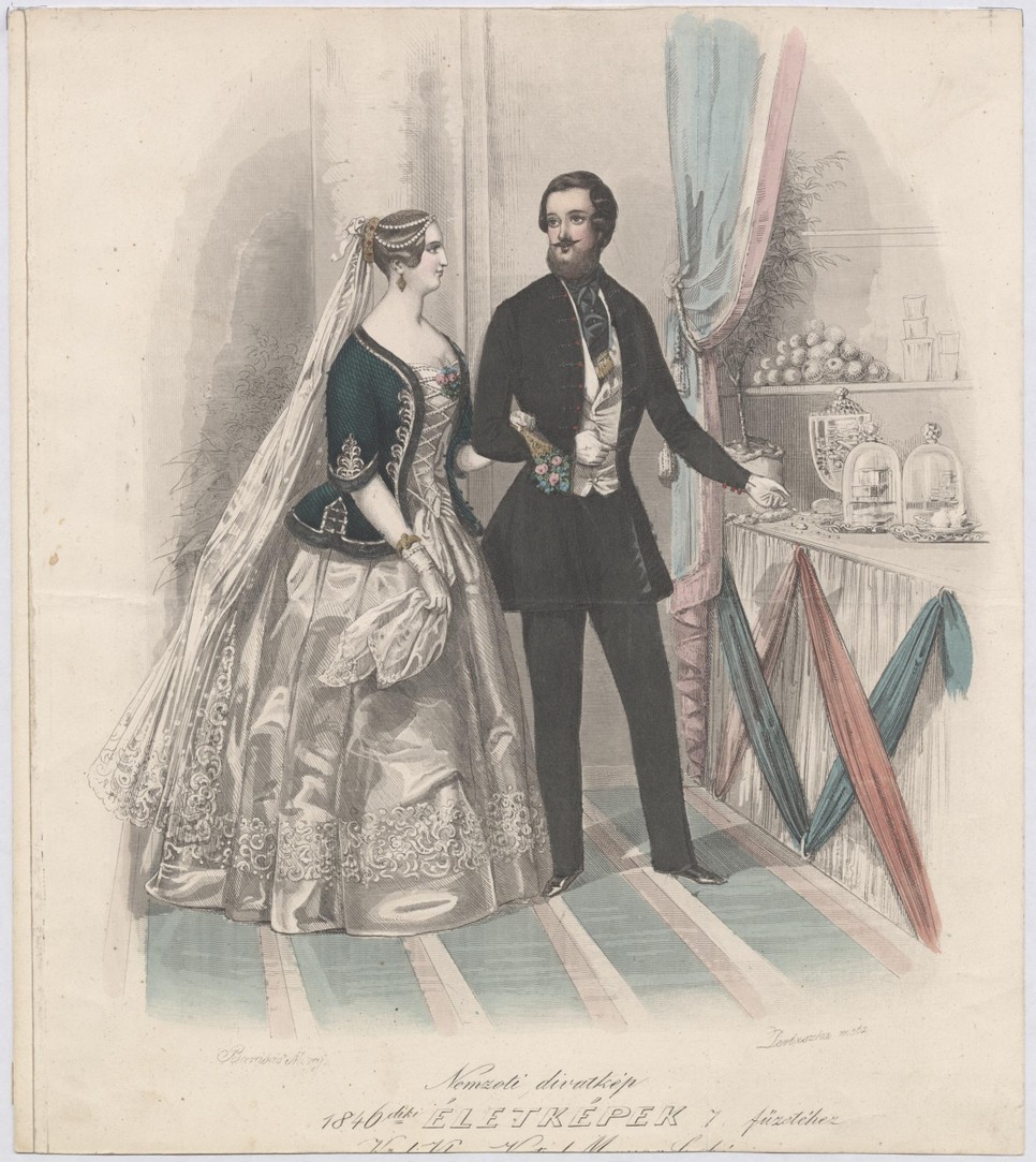 Barabás Miklós Nemzeti divatkép, Szépvilág kiállítás, Petfői Irodalmi Múzeum