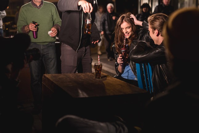 Palvin Barbara, coca cola