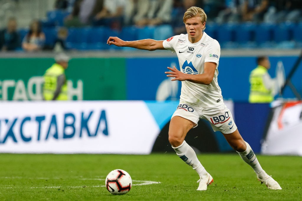 Erling Haaland - Haaland 18 évesen még távol állt a globális világhírnévtől. Egy ígéretes, de még formálódó tehetségként futballozott Norvégiában, majd az osztrák Salzburgba igazolt. (2018)