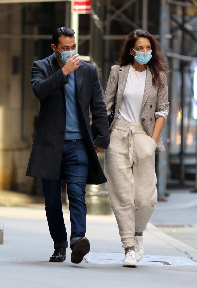 Katie Holmes és pasija New York utcáinak legmenőbb párosa