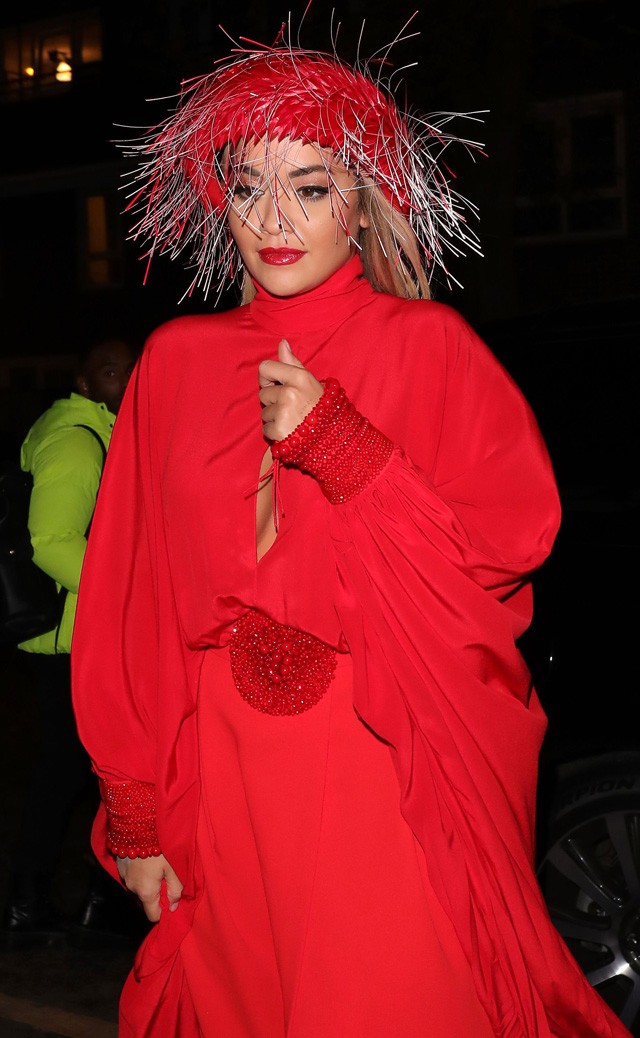 Senkit sem érdekel Rita Ora villantása, ha közben egy sün fészkel a fején