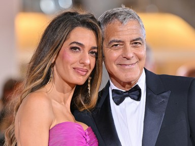Akár egy görög istennő: Amal Clooney földöntúli szépségként ragyogott férje, George Clooney oldalán