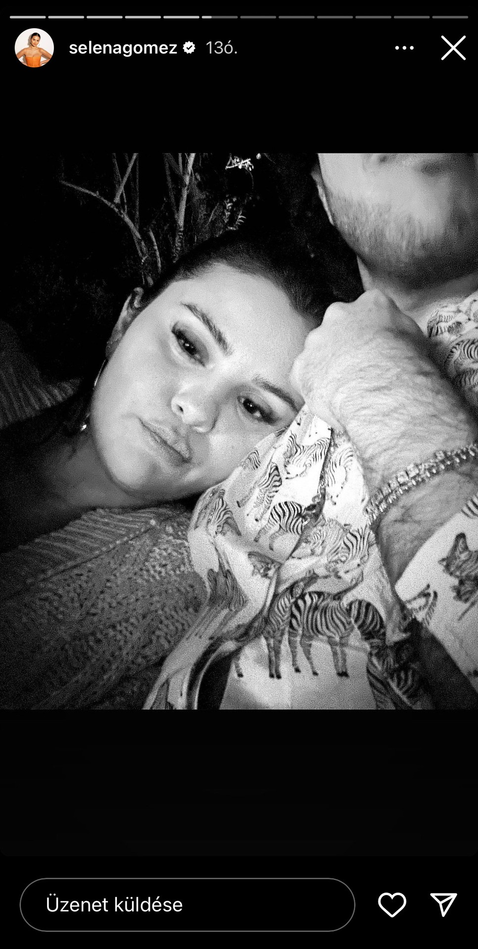 Selena Gomez fülig szerelmes