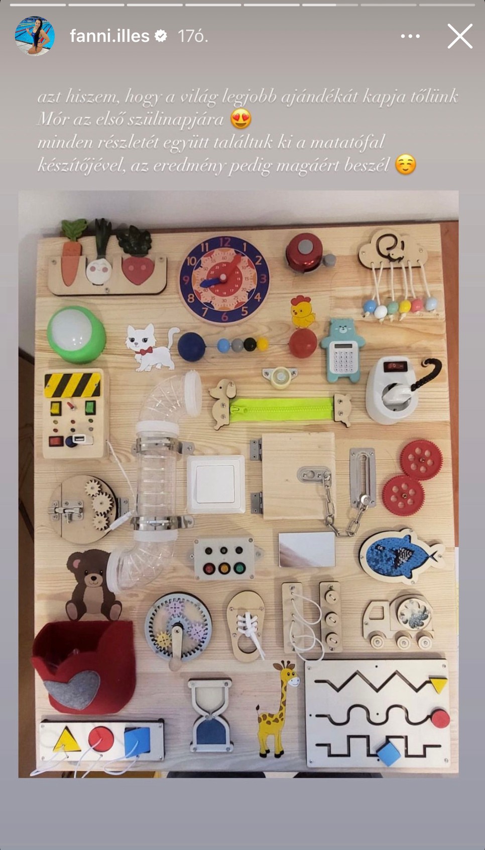 Mór nagyon egyedi ajándékot kap