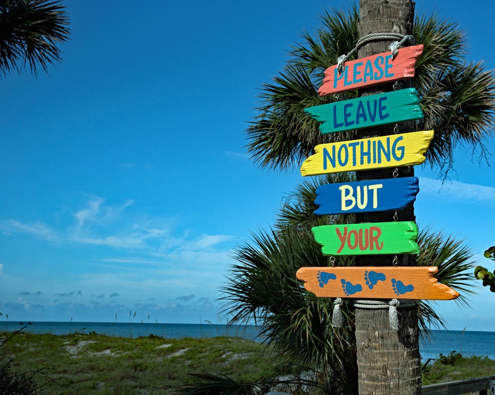 5 tipp, hogy csökkentsd az ökológiai lábnyomod, amikor utazol