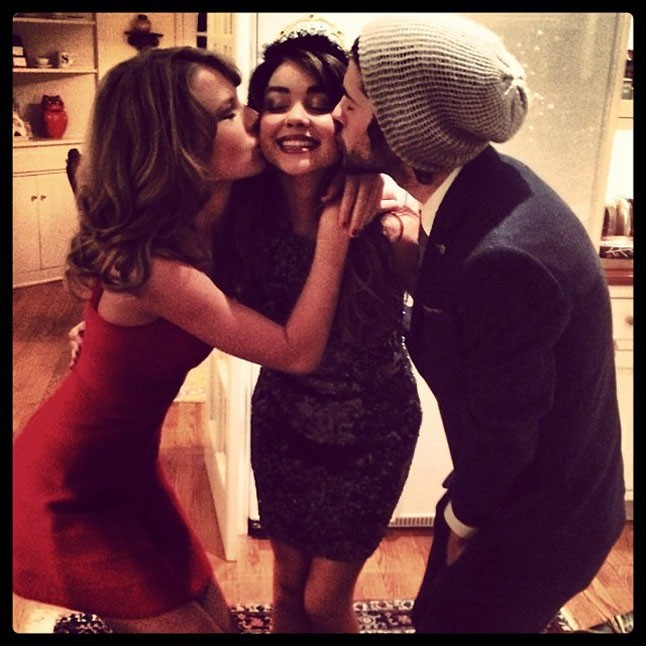 Sarah Hyland az idén Taylor Swifttel ünnepelt.