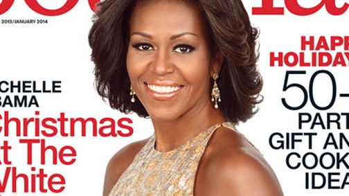 Michelle Obama arany csillogása