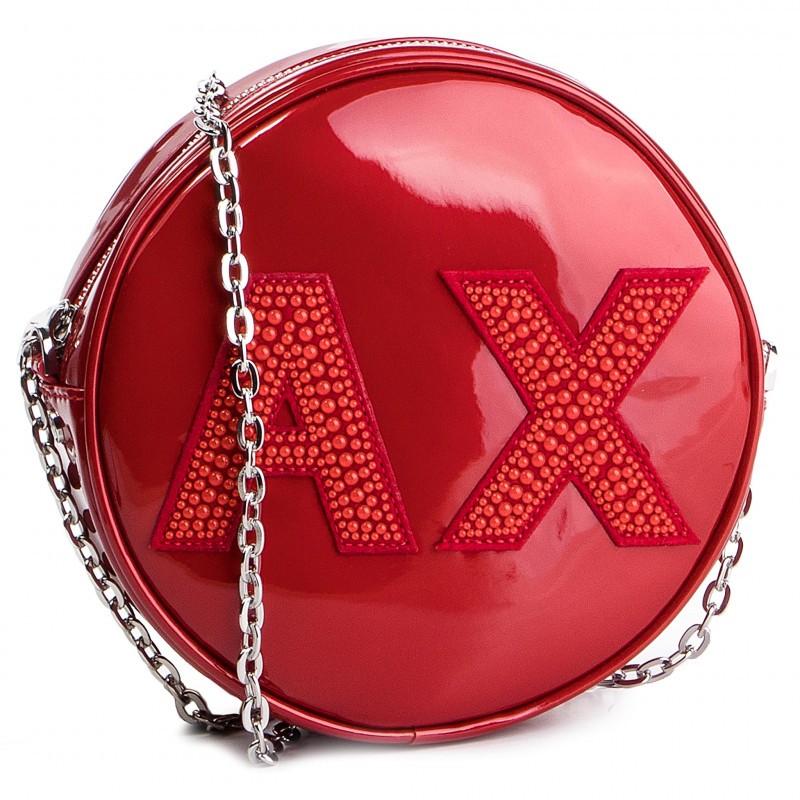 Gyöngyözött lakkbőr táska ARMANI EXCHANGE-ecipo.hu 39995 Ft