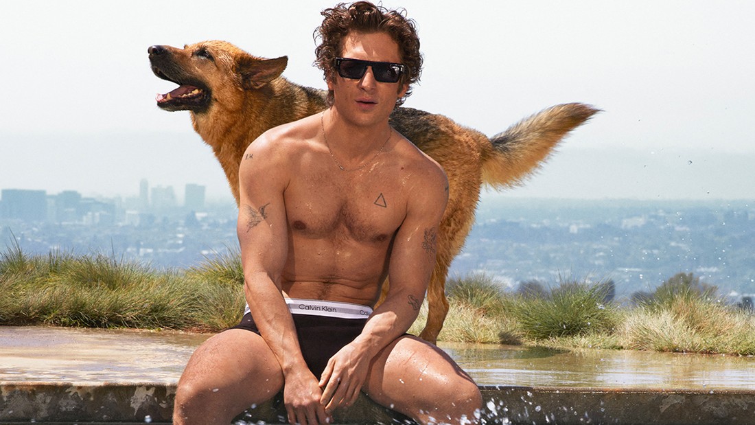 Jeremy Allen White is megmutatta magát a Calvin Klein arcaként