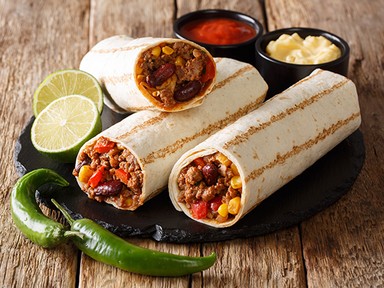 Húsimádók kedvence: Pikáns húsos burrito