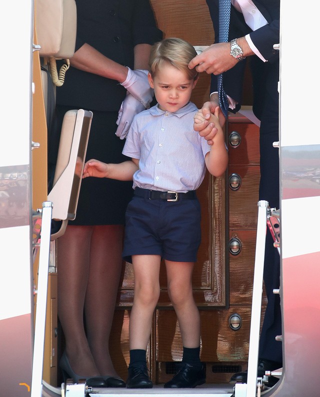 Ez az 5 kép bebizonyítja, hogy György herceg annyira nem érezte a tegnapi kirándulást