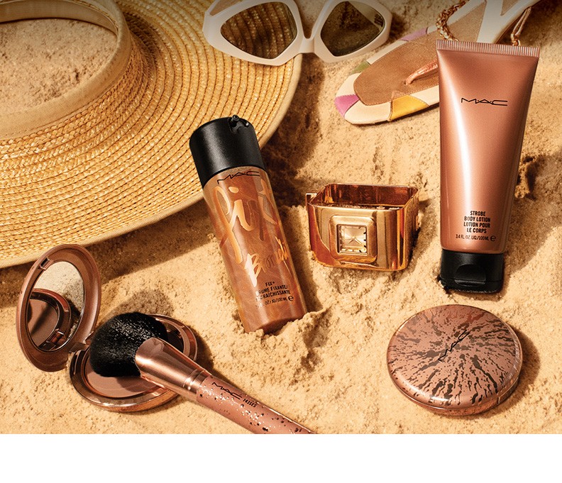  Strobe testápoló 11200 Ft/100 ml (112 Ft/1 ml), bronzpúder 9800 Ft, Fix+ Bronzelight 7300 Ft/100 ml (73 Ft/1 ml), púderecset (143SES) 12700 Ft