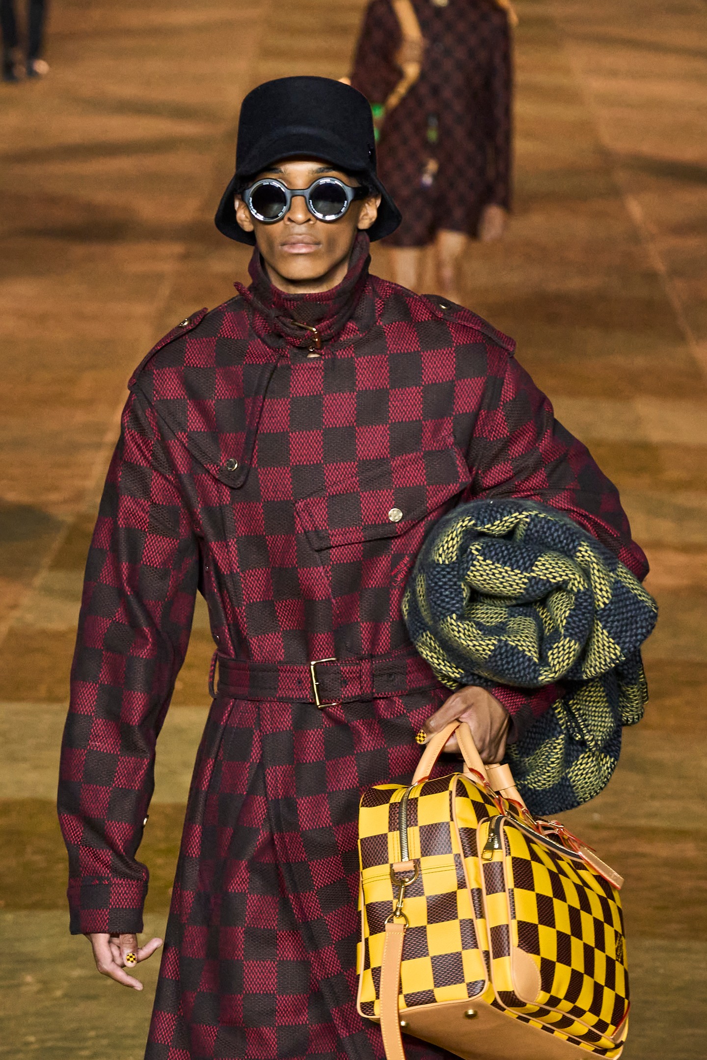 Louis Vuitton 2024 tavasz nyári férfi kollekció, melyet Pharell Williams jegyez