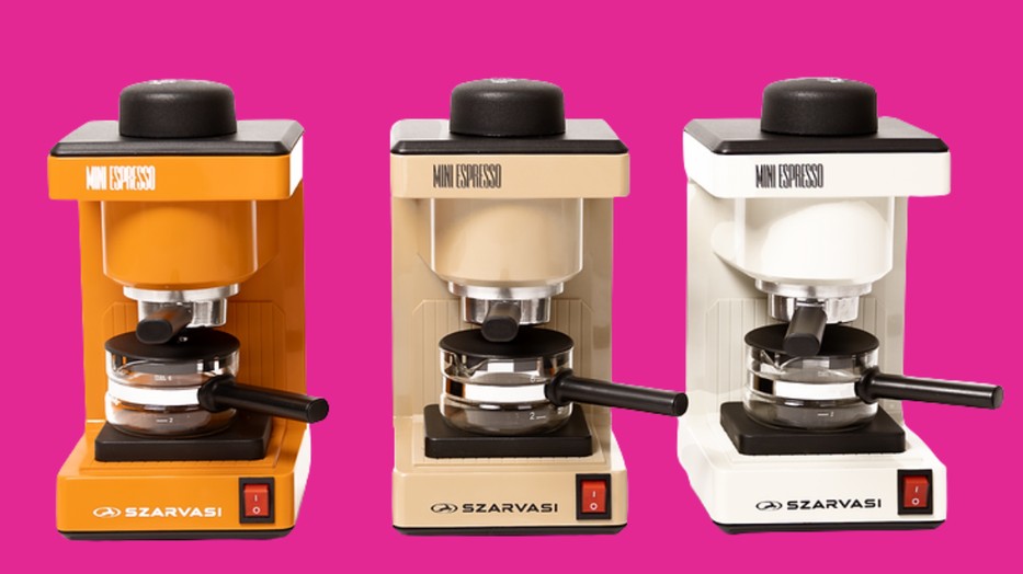 Izgalmas színekben tér vissza a Szarvasi kávéfőző – a retró dizájn és a friss árnyalatok együtt hozzák el a múlt hangulatát a modern otthonokba.
