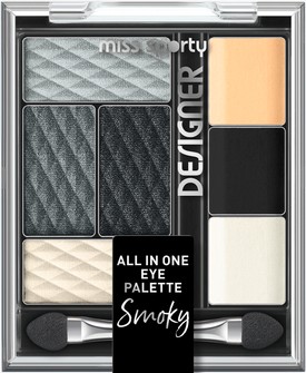 Designer szeméjpúder paletta (Smoky) MISS SPORTY 1899 FtGLAMOUR-kuponnal 30% kedvezménnyel: 1329 Ft